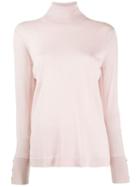 Agnona Roll-neck Sweater - Pink
