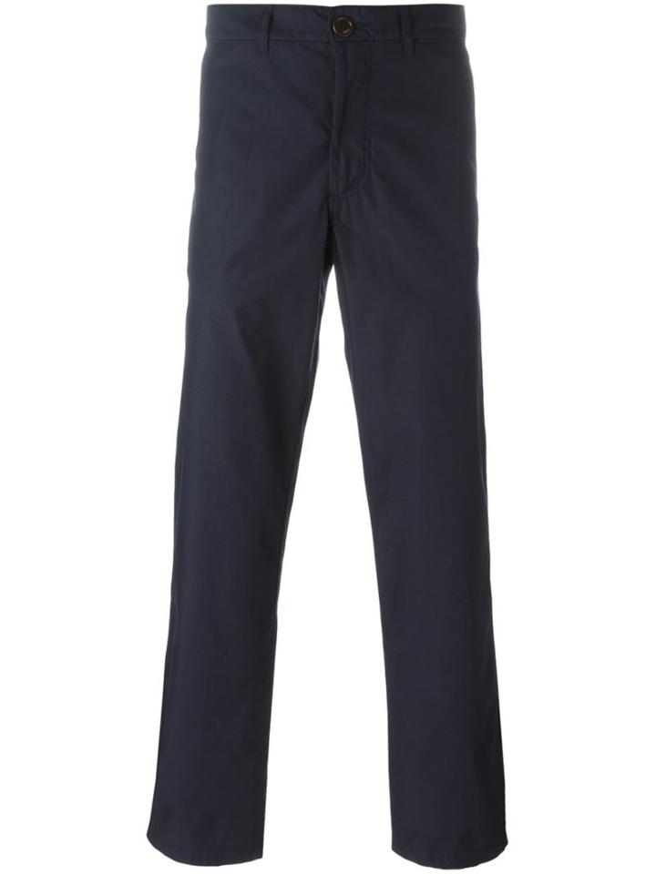 Oliver Spencer 'worker' Trousers, Men's, Size: 32, Blue, Cotton