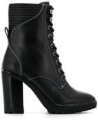 Michael Kors Collection Bastian Lace-up Boots - Black