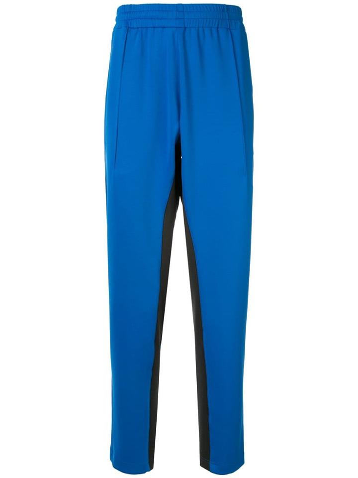 Off Duty Side Stripe Track Pants - Blue