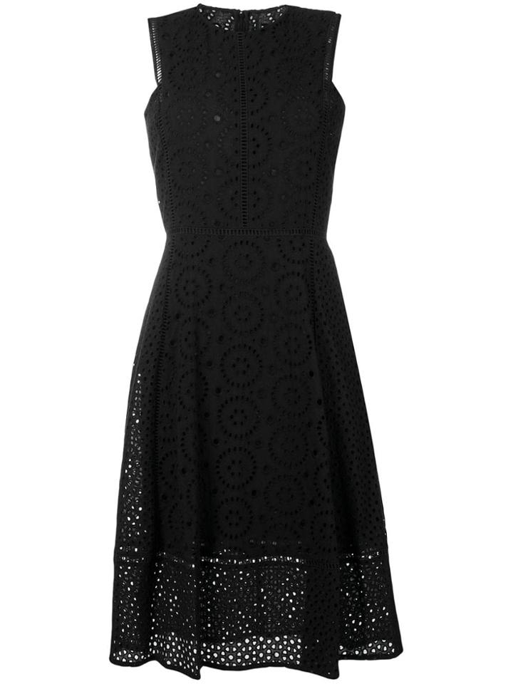 Dkny Beate Eyelet Dress - Black