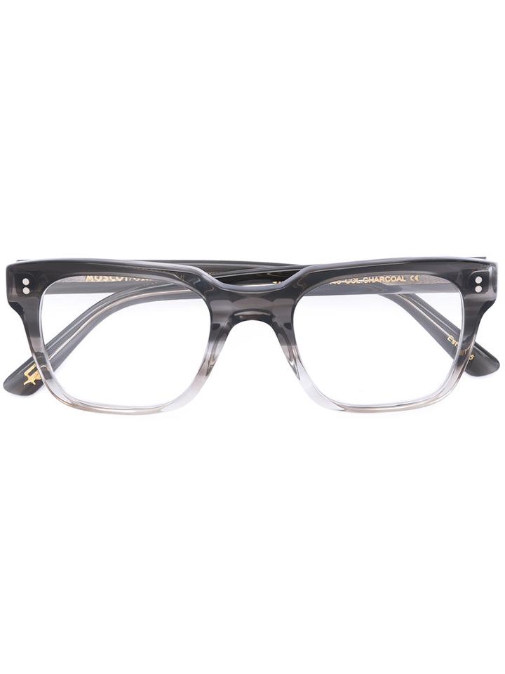 Moscot - 'zayde' Glasses - Unisex - Acetate - 49, Black, Acetate