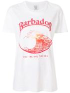 Zoe Karssen Barbados Print T-shirt - White