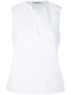 Vivetta Lombrico Top, Women's, Size: 42, White, Cotton