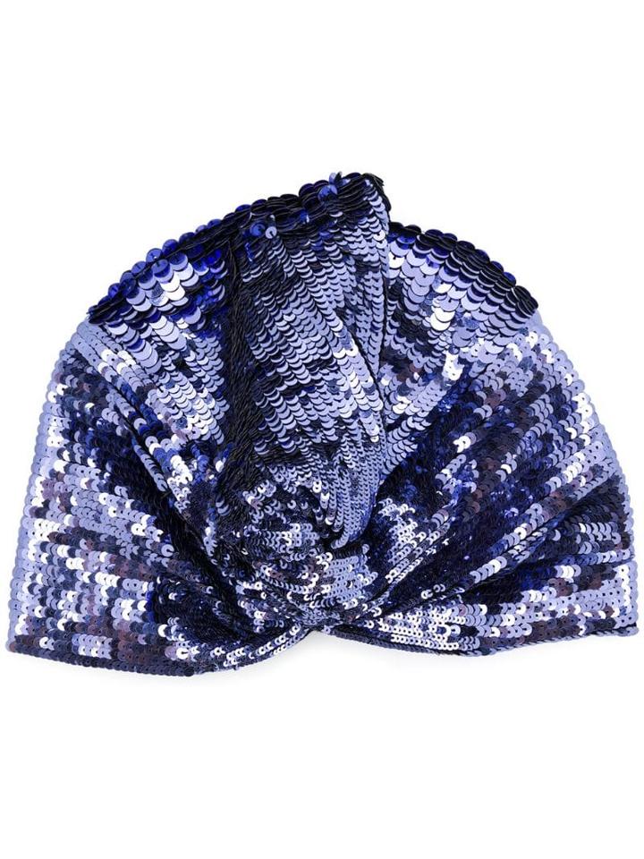 Mary Jane Claverol Adele Turban - Blue