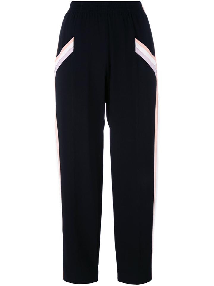 Agnona Relaxed Cropped Trousers - Black