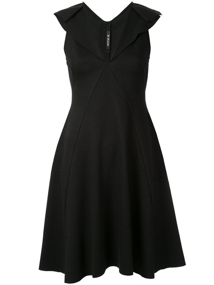 Kitx Green Future V-neck Dress - Black