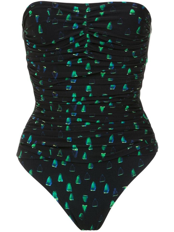 Lygia & Nanny Printed Melissa Swimsuit - Black