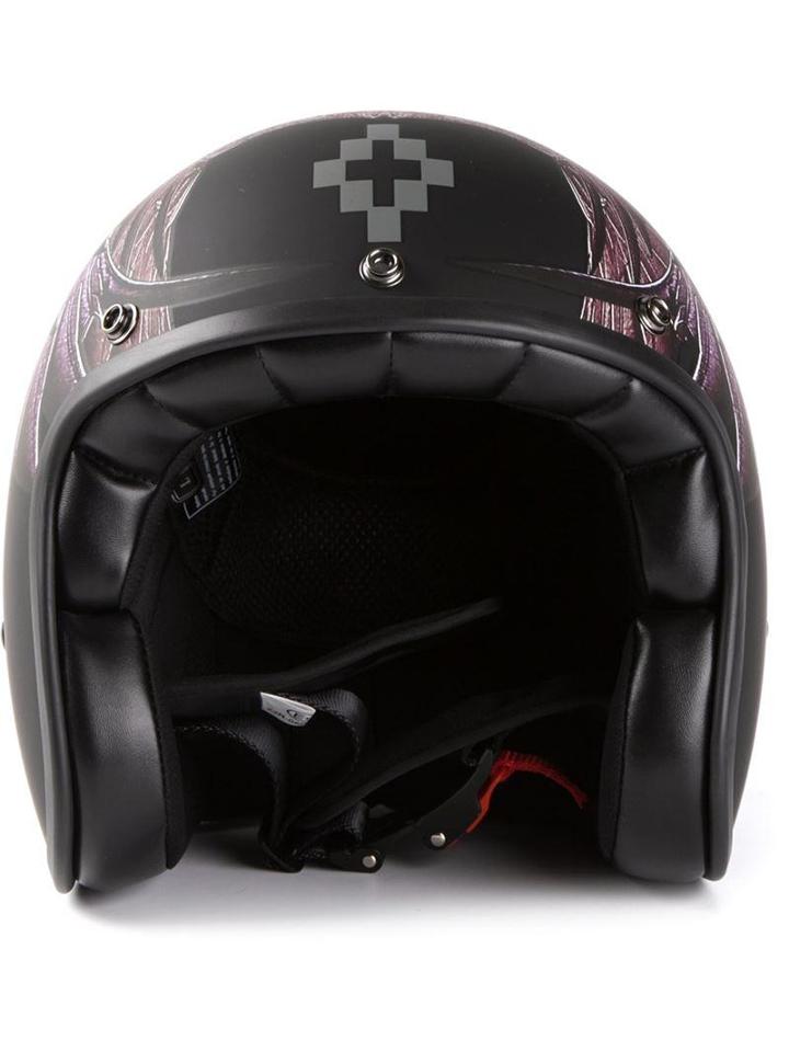 Marcelo Burlon County Of Milan Bird's Tail Printed Helmet