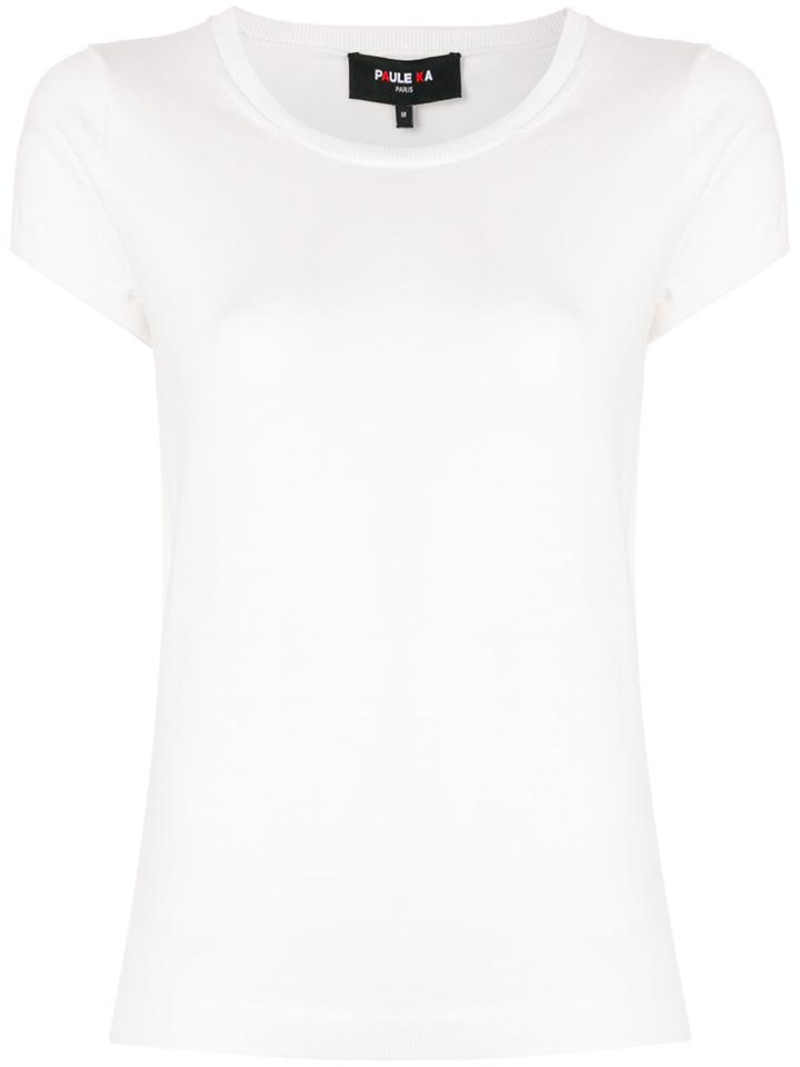 Paule Ka Slim Fit T-shirt - White