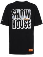 Heron Preston Show House Print T Shirt - Black
