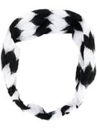 Missoni - Striped Headband - Women - Rayon - One Size, Black, Rayon