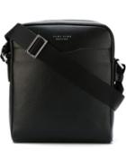 Boss Hugo Boss Signature Ns Zip Messenger Bag, Black, Leather