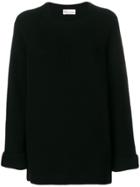Red Valentino Crew Neck Jumper - Black