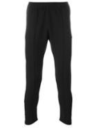 Versace Tapered Sports Trousers, Men's, Size: Xs, Black, Cotton/polyamide/viscose/spandex/elastane