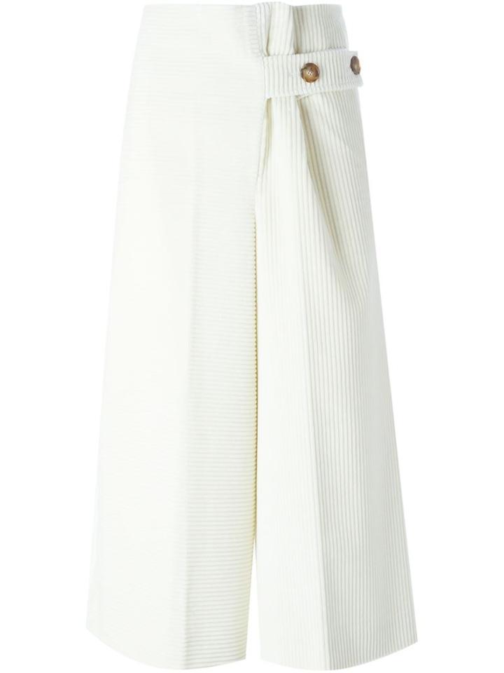 Victoria Beckham Wide Leg Corduroy Culottes
