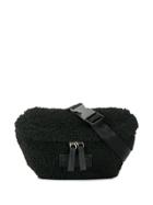 Eastpak Faux Shearling Belt Bag - Black