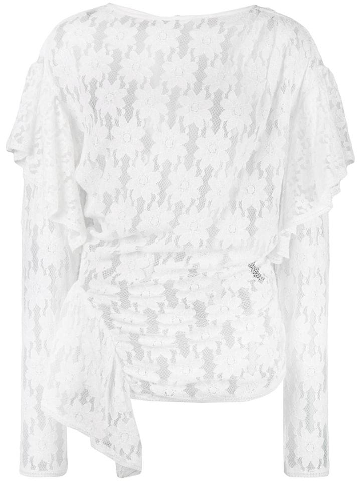 Isabel Marant Étoile Floral-lace Wrap Top - White