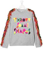 Stella Mccartney Kids Teen Throw Some Shapes Sweatshirt - Grey