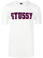 Stussy 'university' T-shirt, Men's, Size: Medium, Nude/neutrals, Cotton