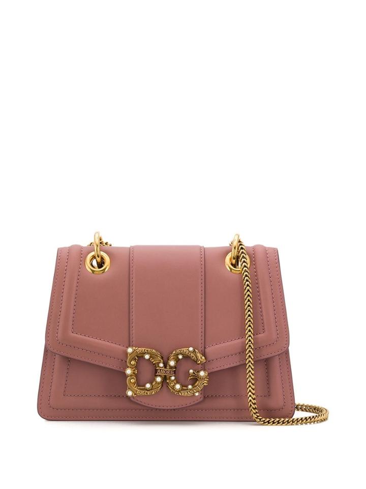 Dolce & Gabbana Dg Amore Shoulder Bag - Pink