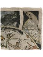 Faliero Sarti Printed Scarf, Women's, Nude/neutrals, Modal/cashmere