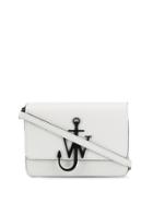 Jw Anderson Anchor Logo Shoulder Bag - White
