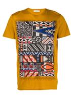 Etro Geometric Print T-shirt - Yellow