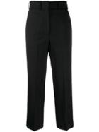 Ports 1961 Wide Straight-leg Tailored Trousers - Black