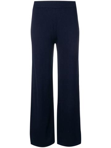 Philo-sofie High-waist Flared Trousers - Blue