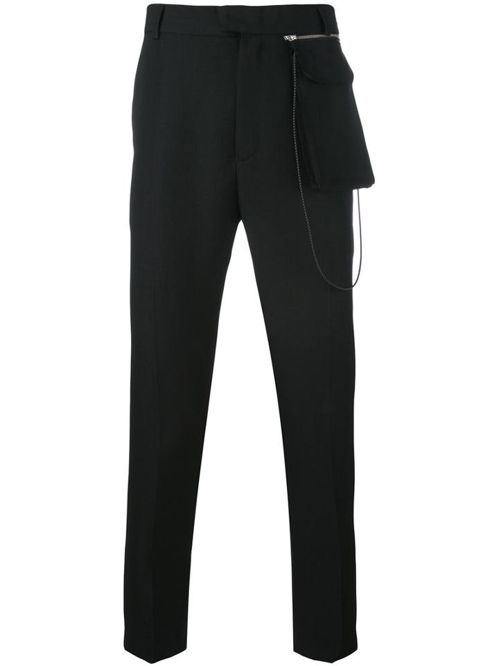 Cmmn Swdn - Stetson Skinny Trousers - Men - Wool - 46, Black, Wool