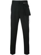 Cmmn Swdn - Stetson Skinny Trousers - Men - Wool - 46, Black, Wool