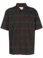 Folk Gabe Abstract-print Shirt - Grey