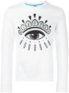 Kenzo 'eye' Sweatshirt, Men's, Size: Xl, White, Cotton