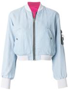 Diesel Reversible De-bruce Bomber Jacket - Blue