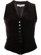 Yves Saint Laurent Vintage Buttoned Vest, Women's, Size: 38, Brown