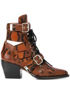 Chloé Reilly Ankle Boot - Brown