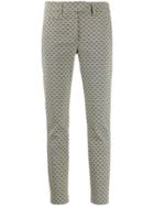 Dondup Geometric Pattern Trousers - Neutrals