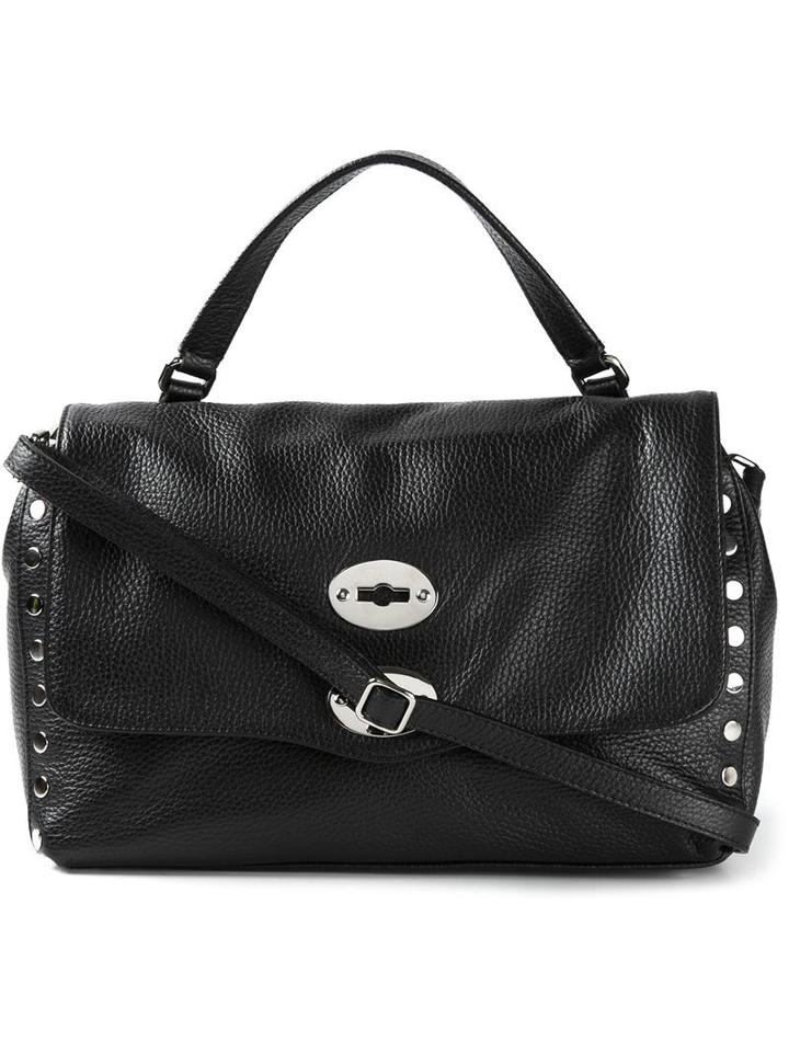 Zanellato Small 'postina' Satchel, Women's, Black, Leather