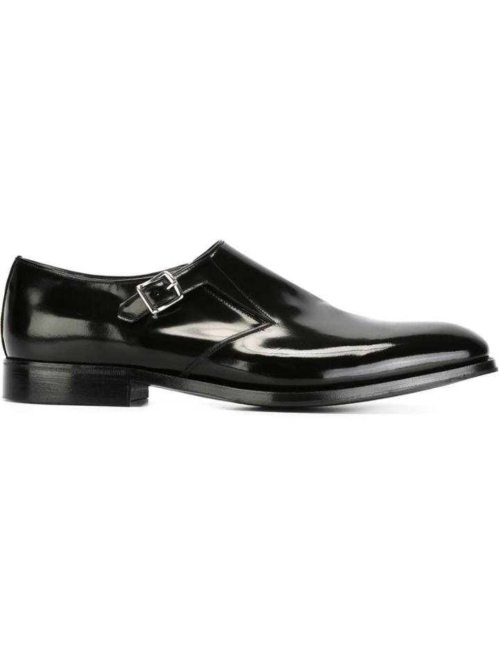 Premiata Formal Monk Shoes - Black
