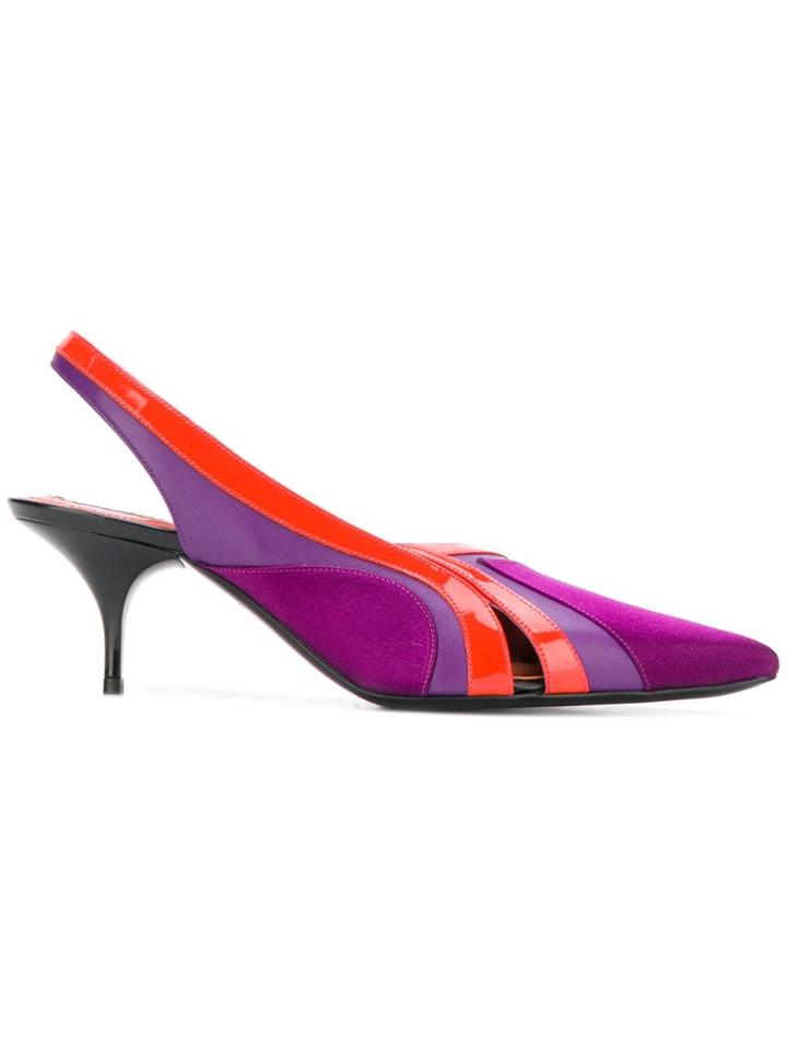 Emilio Pucci Pointed Pumps - Purple