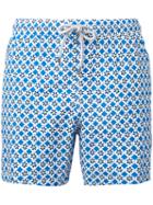 Capricode - Printed Swim Shorts - Men - Polyamide - M, Blue, Polyamide