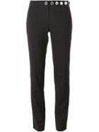 Versus Logo Button Slim Fit Trousers