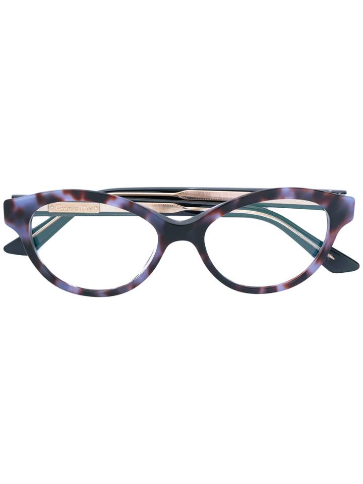 Dior Eyewear Montaigne 36 Glasses - Blue