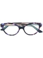 Dior Eyewear Montaigne 36 Glasses - Blue