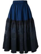 Nehera Sezir Skirt, Women's, Size: 34, Blue, Cotton/linen/flax