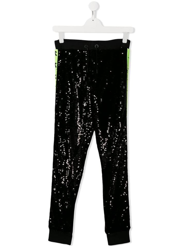 Diadora Junior Teen Embellished Leggings - Black