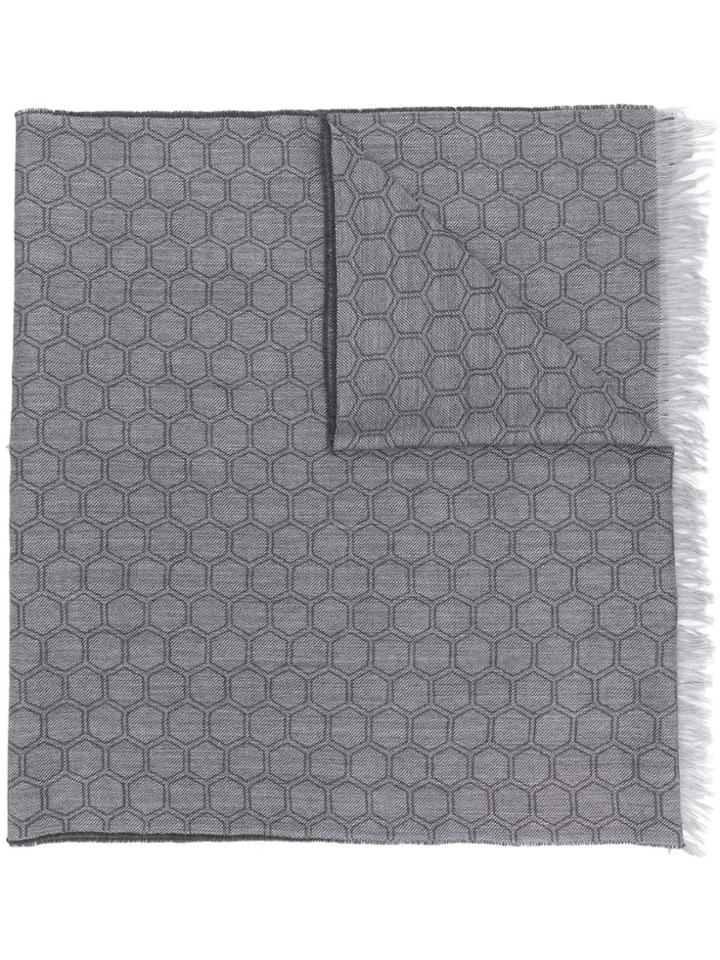 Hackett Aston Martin Racing Scarf - Grey