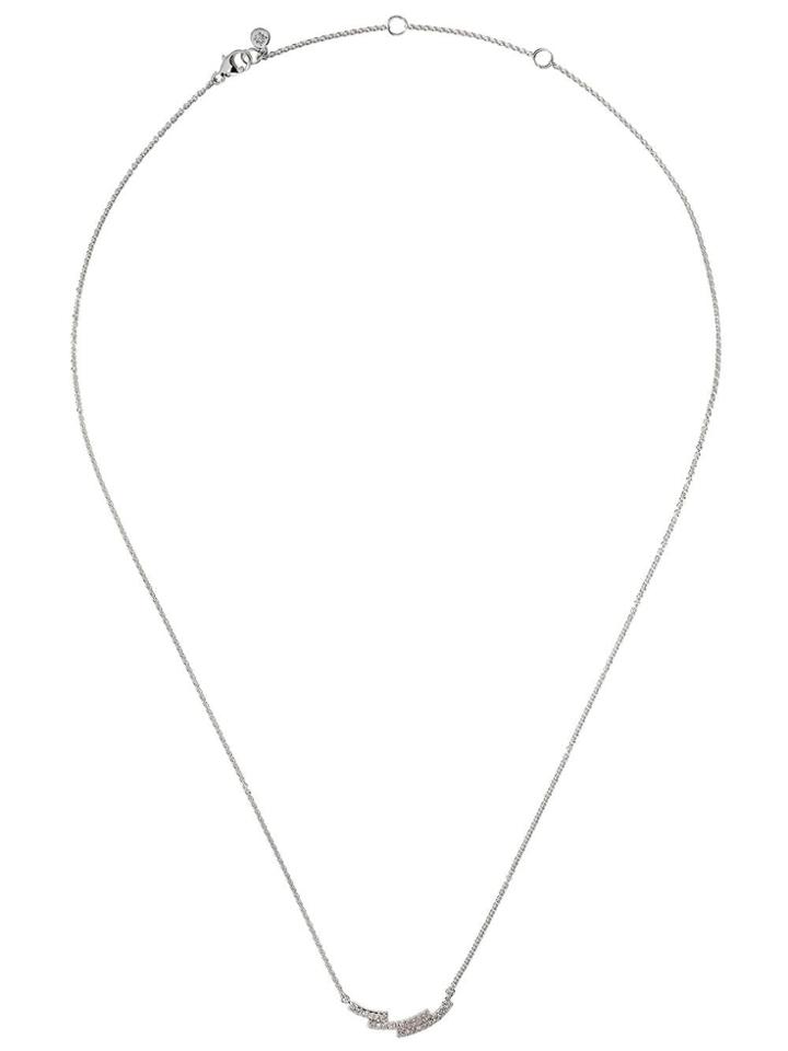 Astley Clarke 14kt White Gold Icon Scala Diamond Necklace