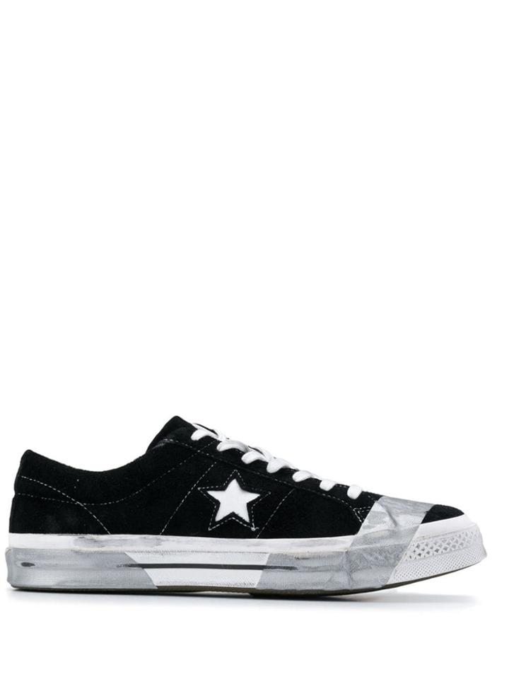 Converse Tape Detail Sneakers - Black